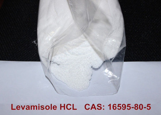 Witte Kristallijne Farmaceutische Grondstoffen, Levamisole-Waterstofchloridehcl Poeder